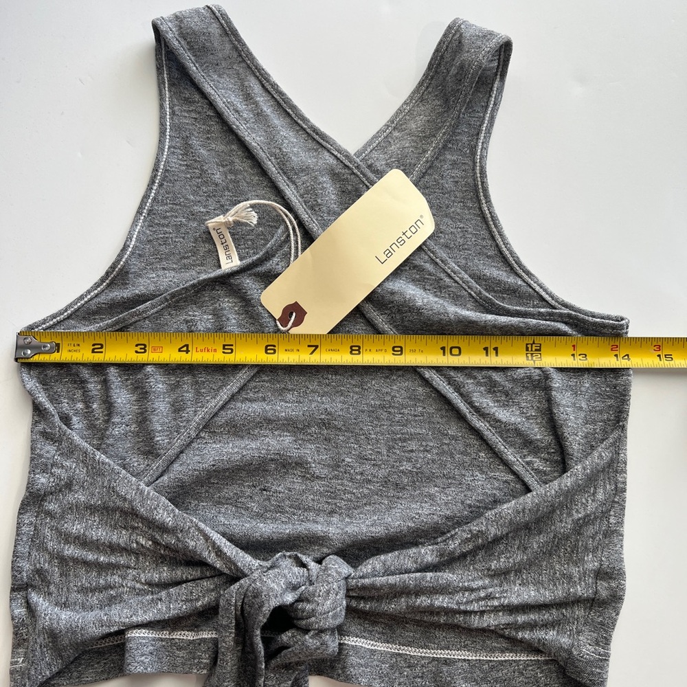 Langston - Wrap Back Tank Top - Picture 6 of 7